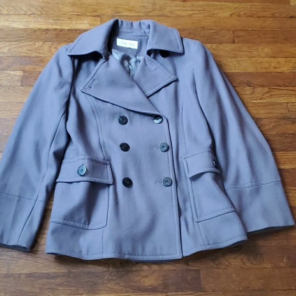 Calvin Klein Wool Peacoat - Picture 3 of 4